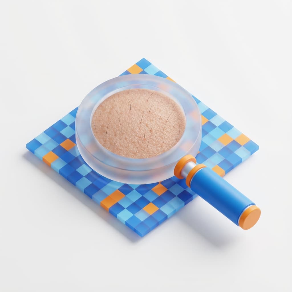 Close-up showing generative detail recovery on skin texture using SeedVR2.